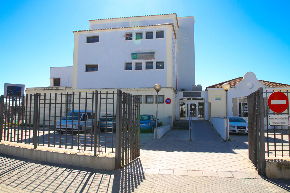El centro de salud de Ayamonte