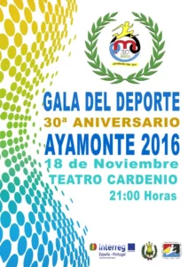 XXI GALA DEL DEPORTE – 30º ANIVERSARIO – Teatro Cardenio