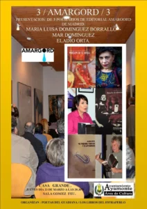 Presentación de tres poemarios – Editorial Amargord
