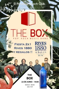 Actuación – The Box – El Paradise Beach Club