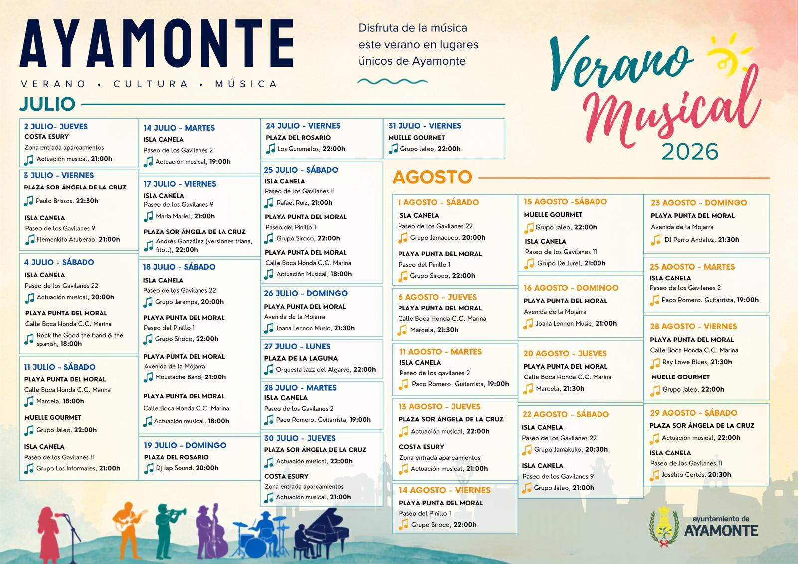 Concierto Paco Romero Guitarrista en Isla Canela – 28 julio