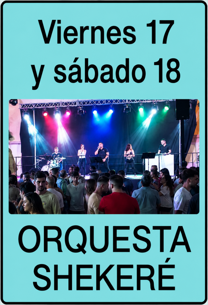 VERBENA ORQUESTA SHEKERÉ