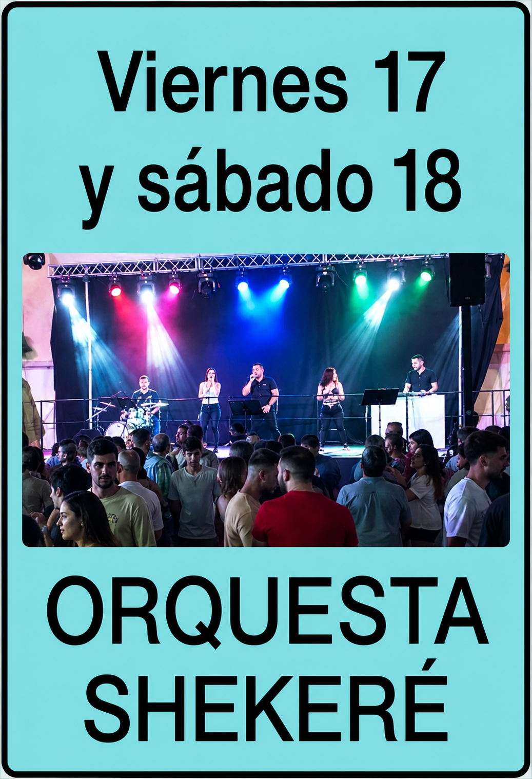 VERBENA ORQUESTA SHEKERÉ