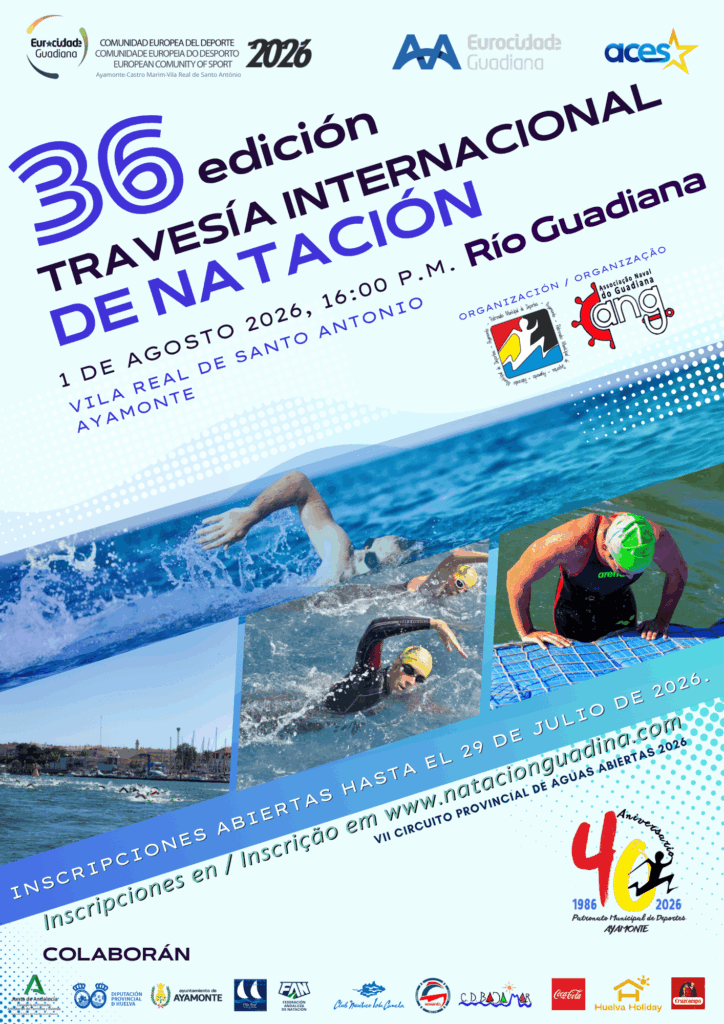36 EDICIÓN TRAVESÍA INTERNACIONAL DE NATACIÓN