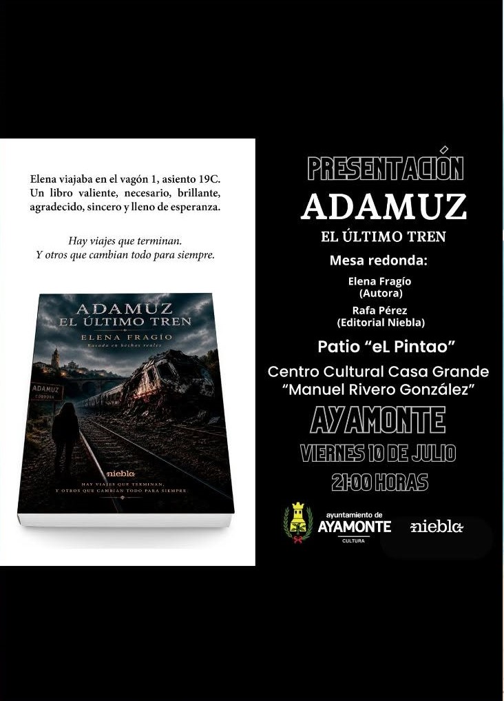 PRESENTACIÓN ADAMUZ EL ÚLTIMO TREN