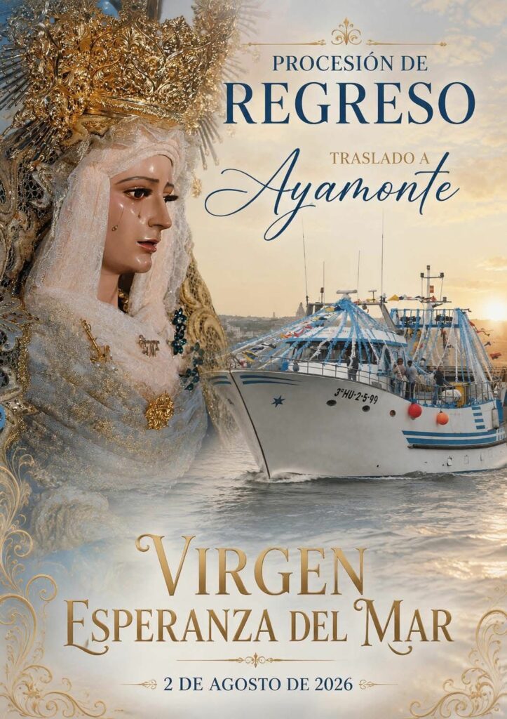 PROCESIÓN DE REGRESO TRASLADO A AYAMONTE