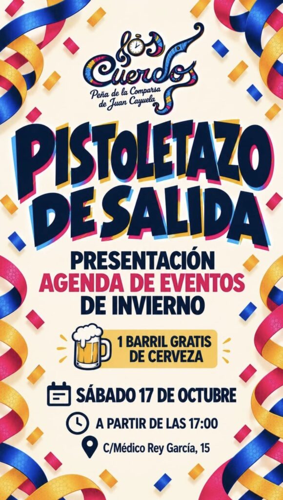 PEÑA LOS CUERDOS: PISTOLETAZO DE SALIDA